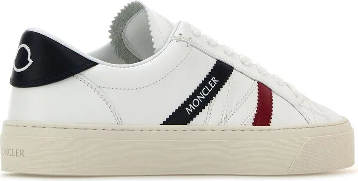 White Leather Monaco 2 Sneakers - Image 3
