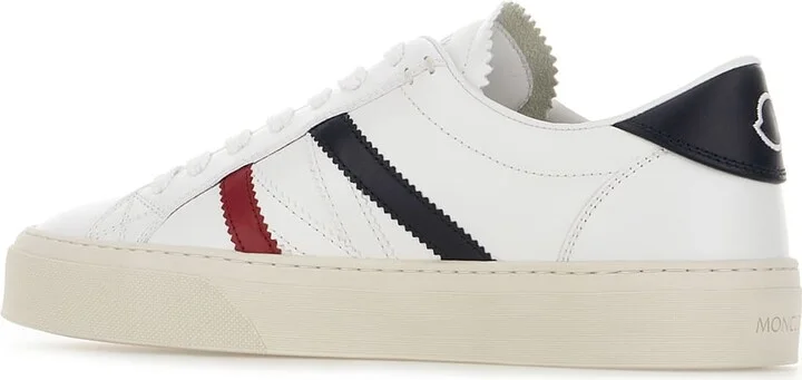 White Leather Monaco 2 Sneakers - Image 3