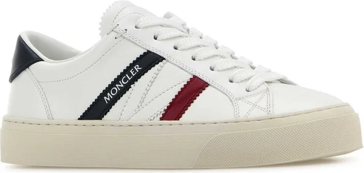 White Leather Monaco 2 Sneakers - Image 2