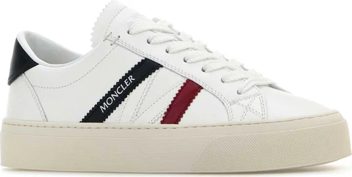 White Leather Monaco 2 Sneakers - Image 2