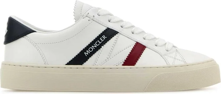 White Leather Monaco 2 Sneakers