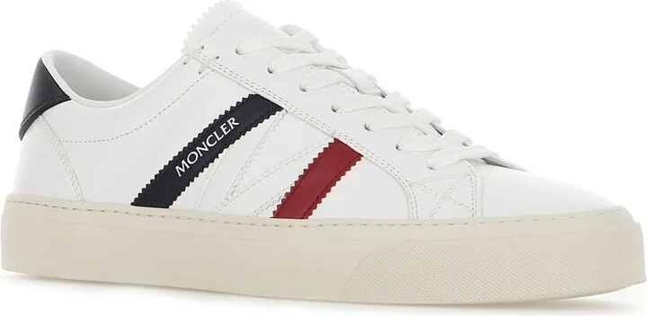 White Leather Monaco M Sneakers - Image 2