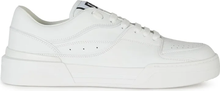 White Leather New Roma Sneakers