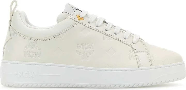 White Leather New Terrain Sneakers