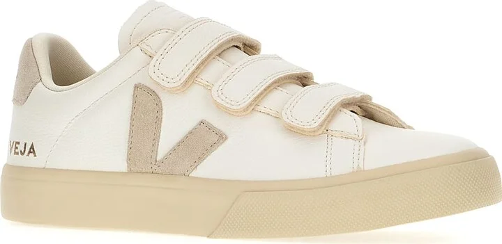 White Leather Recife Chromefree Sneakers - Image 2