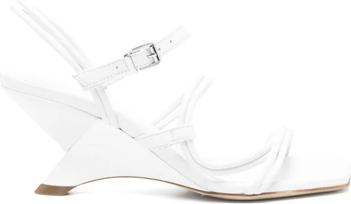 White Leather Sandal