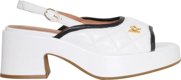 White Leather Sandals