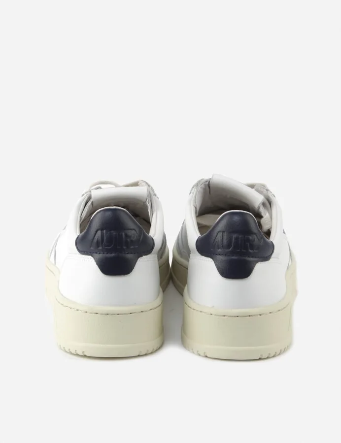 White Leather Sneakers - Image 3
