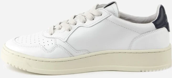 White Leather Sneakers - Image 4