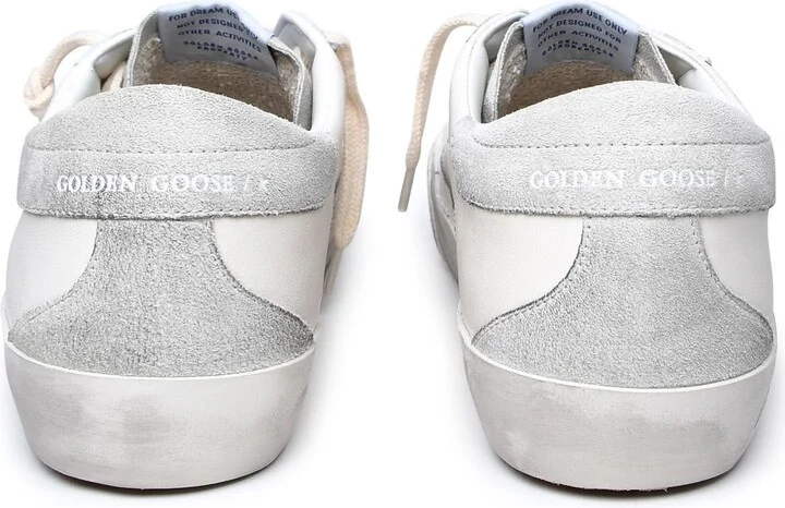 White Leather Sneakers - Image 4