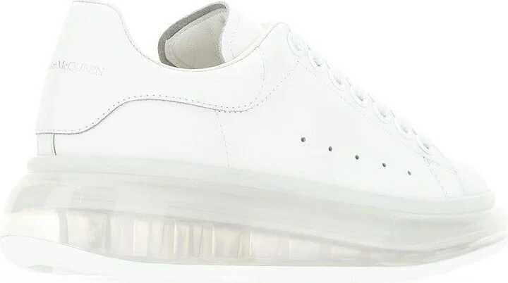 White Leather Sneakers - Image 3