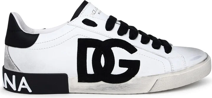 White Leather Sneakers