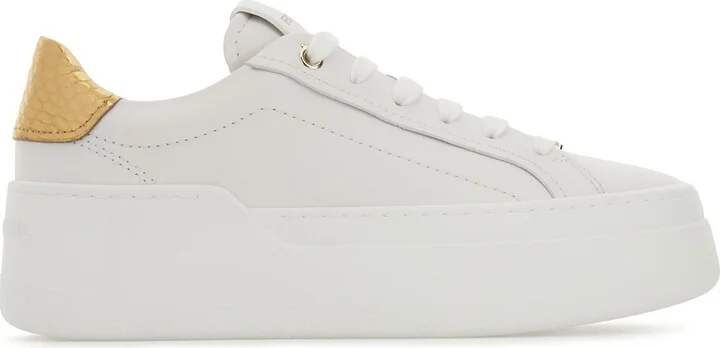 White Leather Sneakers