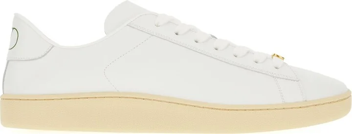 White Leather Sneakers
