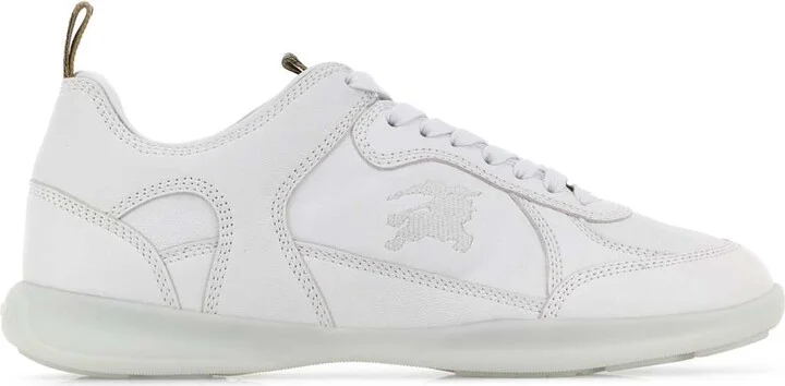 White Leather Sneakers