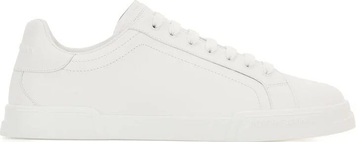White Leather Sneakers