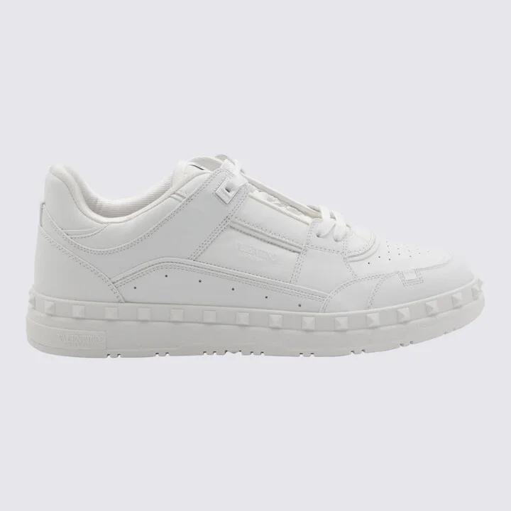 White Leather Sneakers