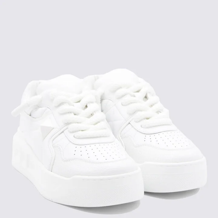 White Leather Sneakers