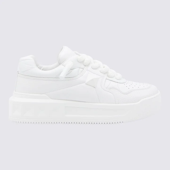 White Leather Sneakers