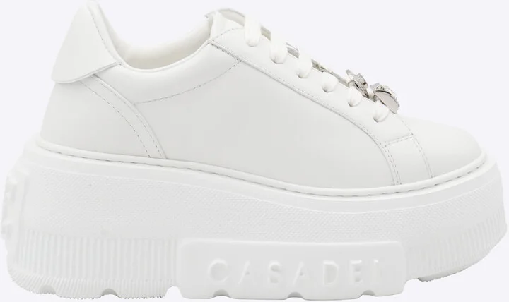 White Leather Sneakers