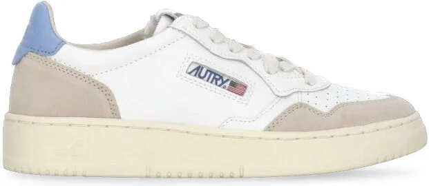 White Leather Sneakers