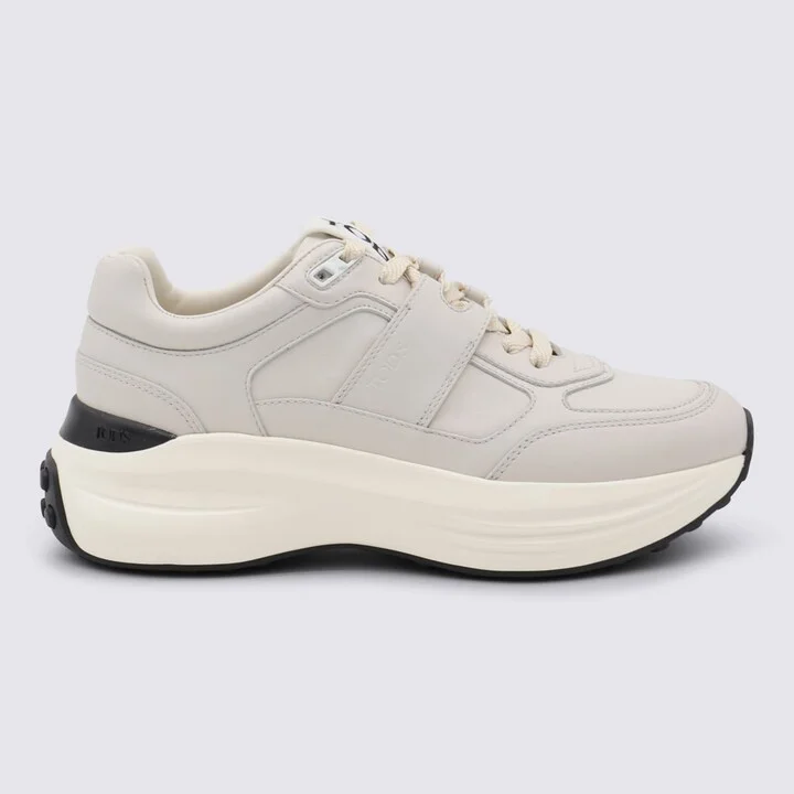 White Leather Sneakers