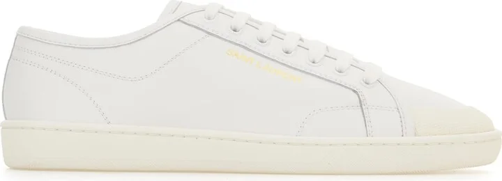 White Leather Sneakers