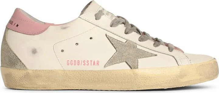 White Leather Superstar Sneakers