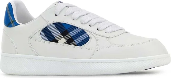 White Leather Terrace Sneakers - Image 2