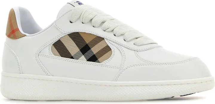 White Leather Terrace Sneakers - Image 2