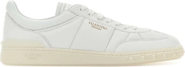 White Leather Upvillage Sneakers