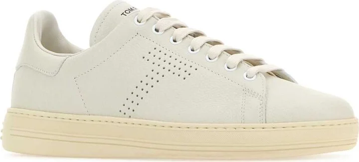 White Leather Warwick Sneakers - Image 2