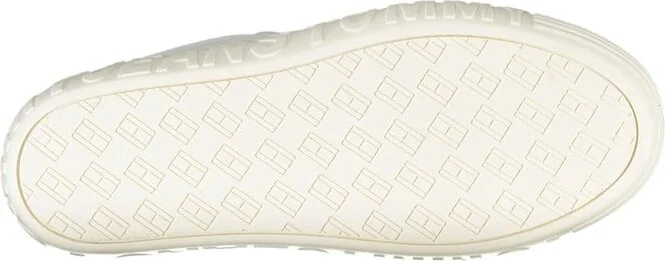 White Leather Women Women's Sneaker - Image 3