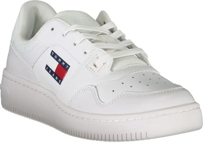 White Leather Women Women's Sneaker - Image 2