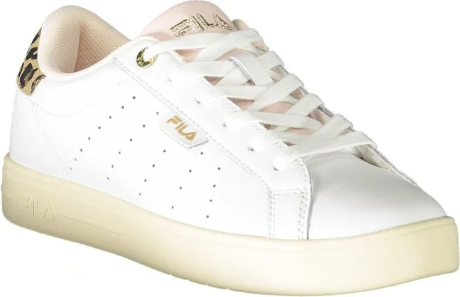 White Leather Women Women's Sneaker - Image 2
