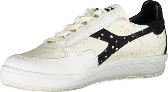 White Leather Women Women's Sneaker - Image 3