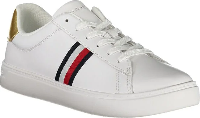 White Leather Women Women's Sneaker - Image 2