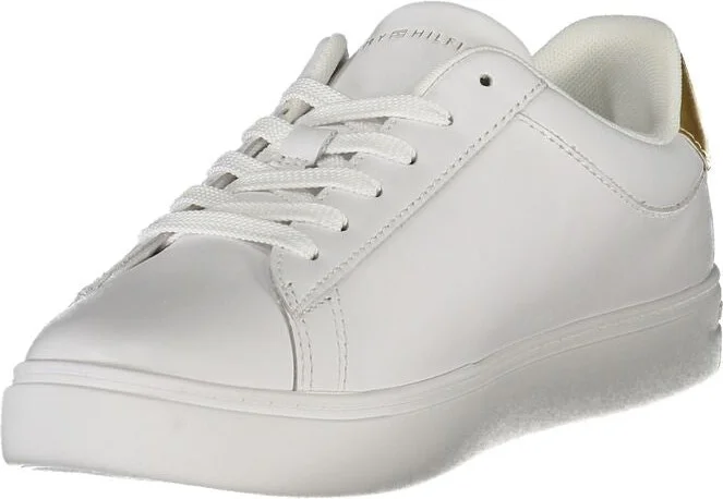 White Leather Women Women's Sneaker - Image 3