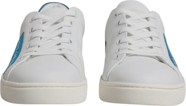 White London Calf Leather Sneakers Women's Shoes - Image 2