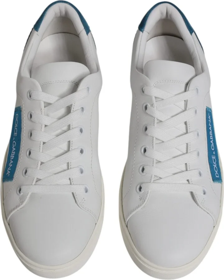 White London Calf Leather Sneakers Women's Shoes - Image 3