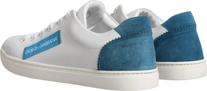 White London Calf Leather Sneakers Women's Shoes - Image 5