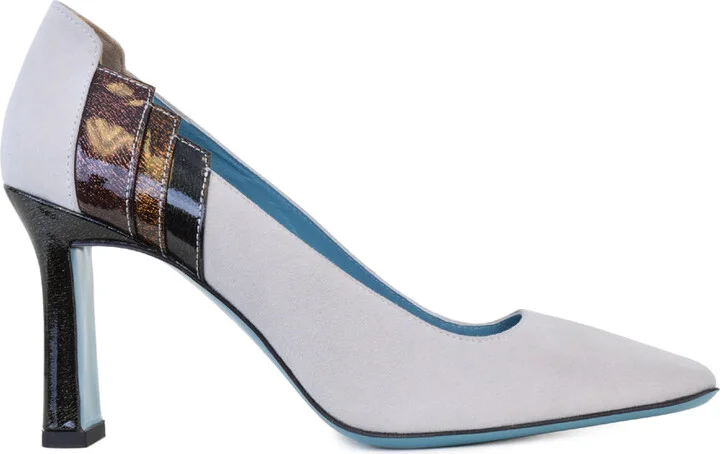 White Lorenzo Pump Ice Cashmere
