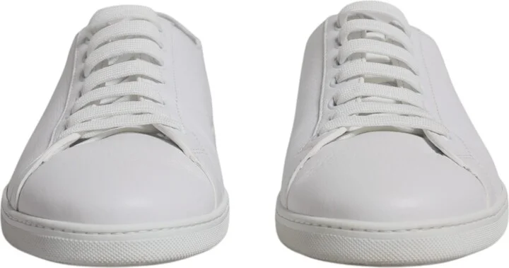 White Low Top Men Saint Tropez Sneakers Men's Shoes (Pre-Owned) - Image 2