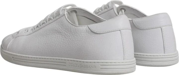 White Low Top Men Saint Tropez Sneakers Men's Shoes (Pre-Owned) - Image 4