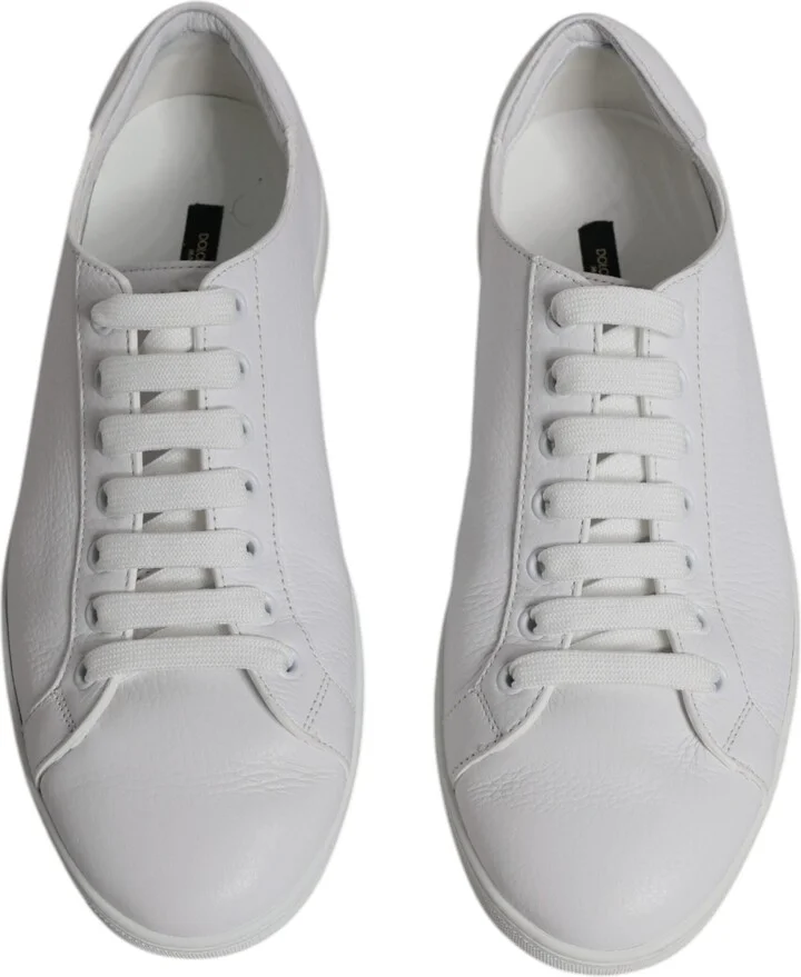 White Low Top Men Saint Tropez Sneakers Men's Shoes (Pre-Owned) - Image 5