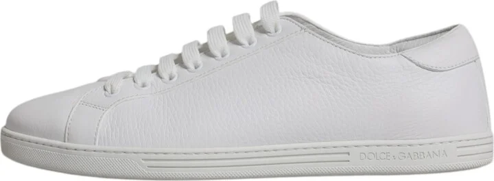 White Low Top Men Saint Tropez Sneakers Men's Shoes (Pre-Owned) - Image 6