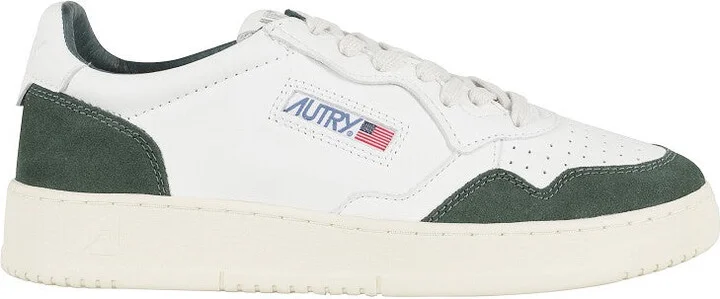 White Medalist Low Men Sneakers