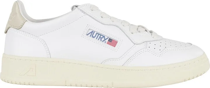 White Medalist Low Men Sneakers