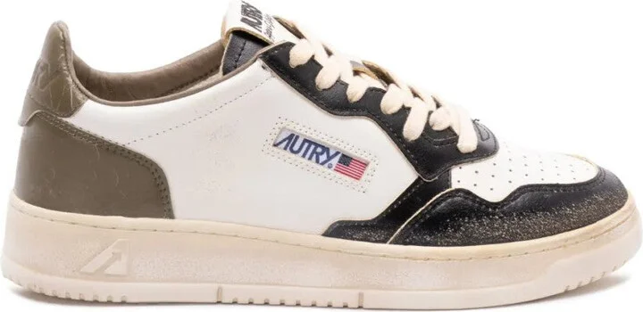 White Medalist Sneakers