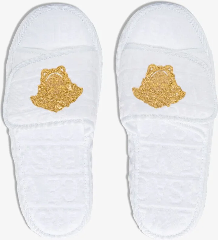 White Medusa Platform Slippers - Image 4